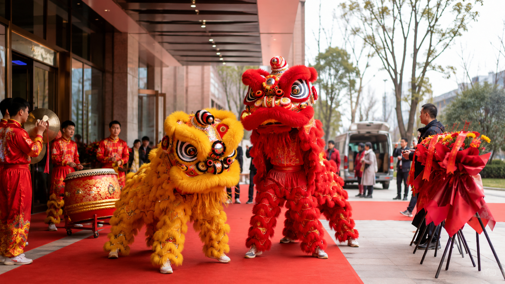 成都郊县春节舞狮上门服务流程：路线/价格/排班全攻略