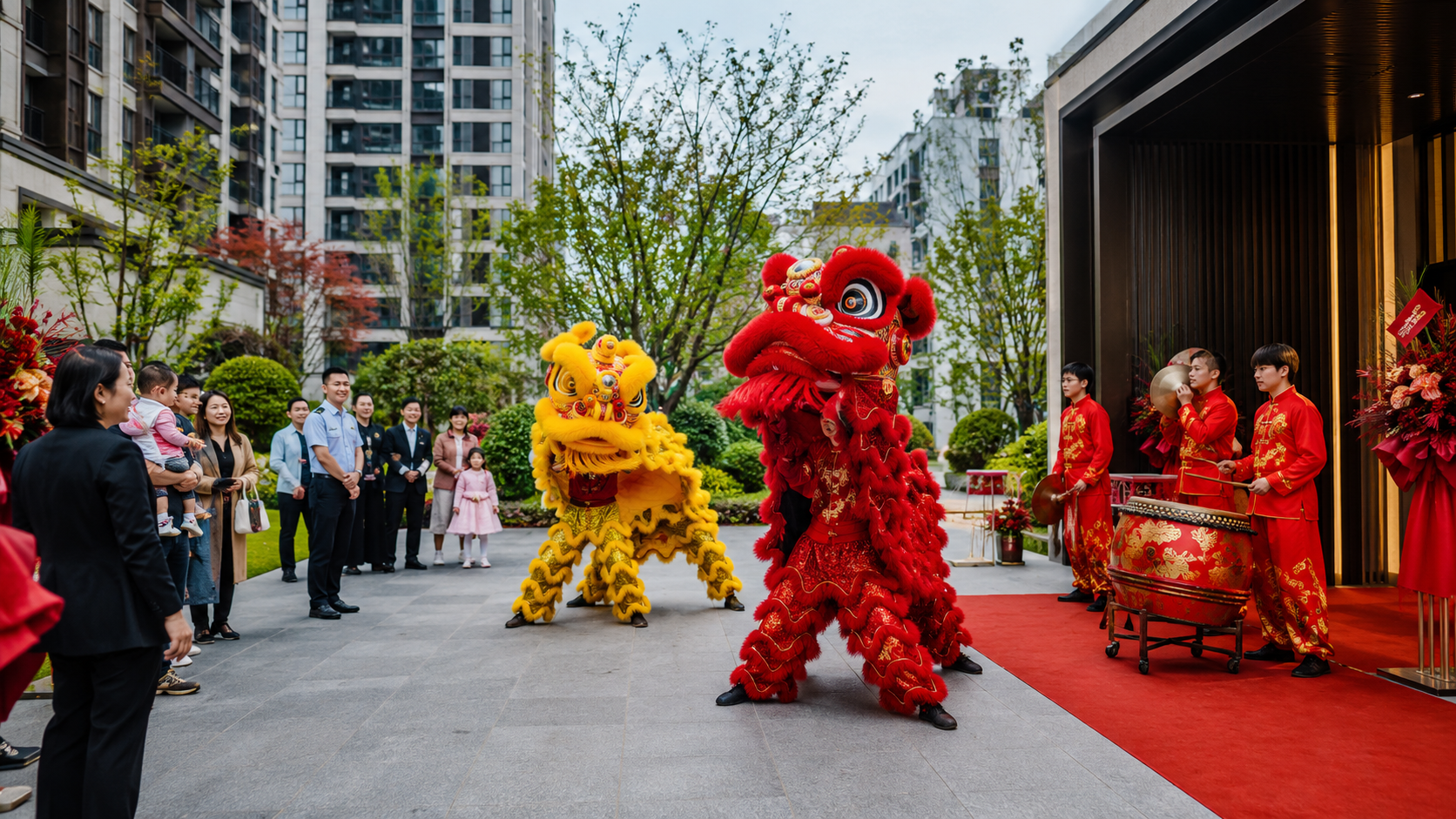 春季楼盘交房舞狮怎么排？业主入伙仪式完整流程