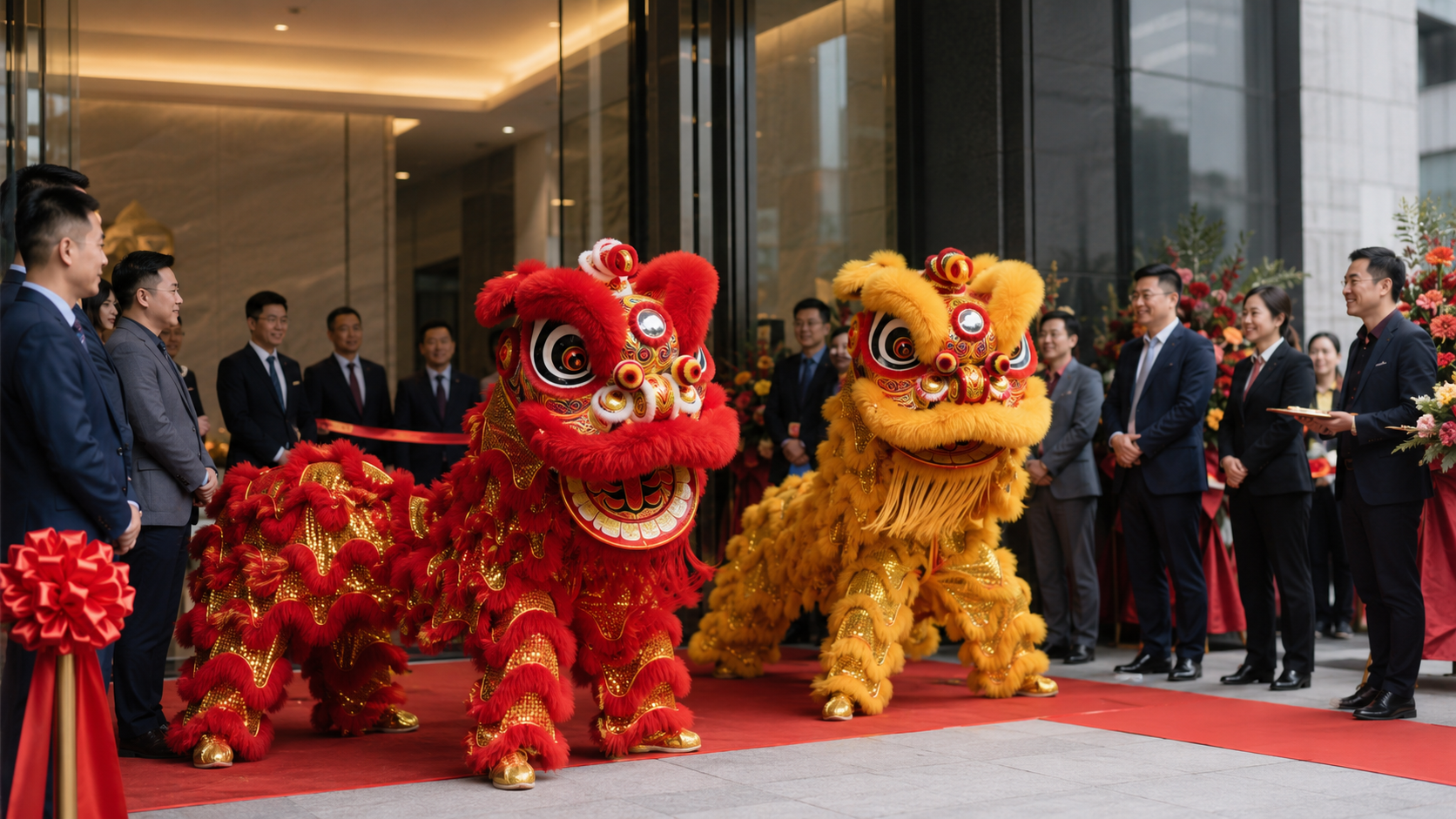 律师事务所开业用舞狮合不合适？专业服务行业适配建议