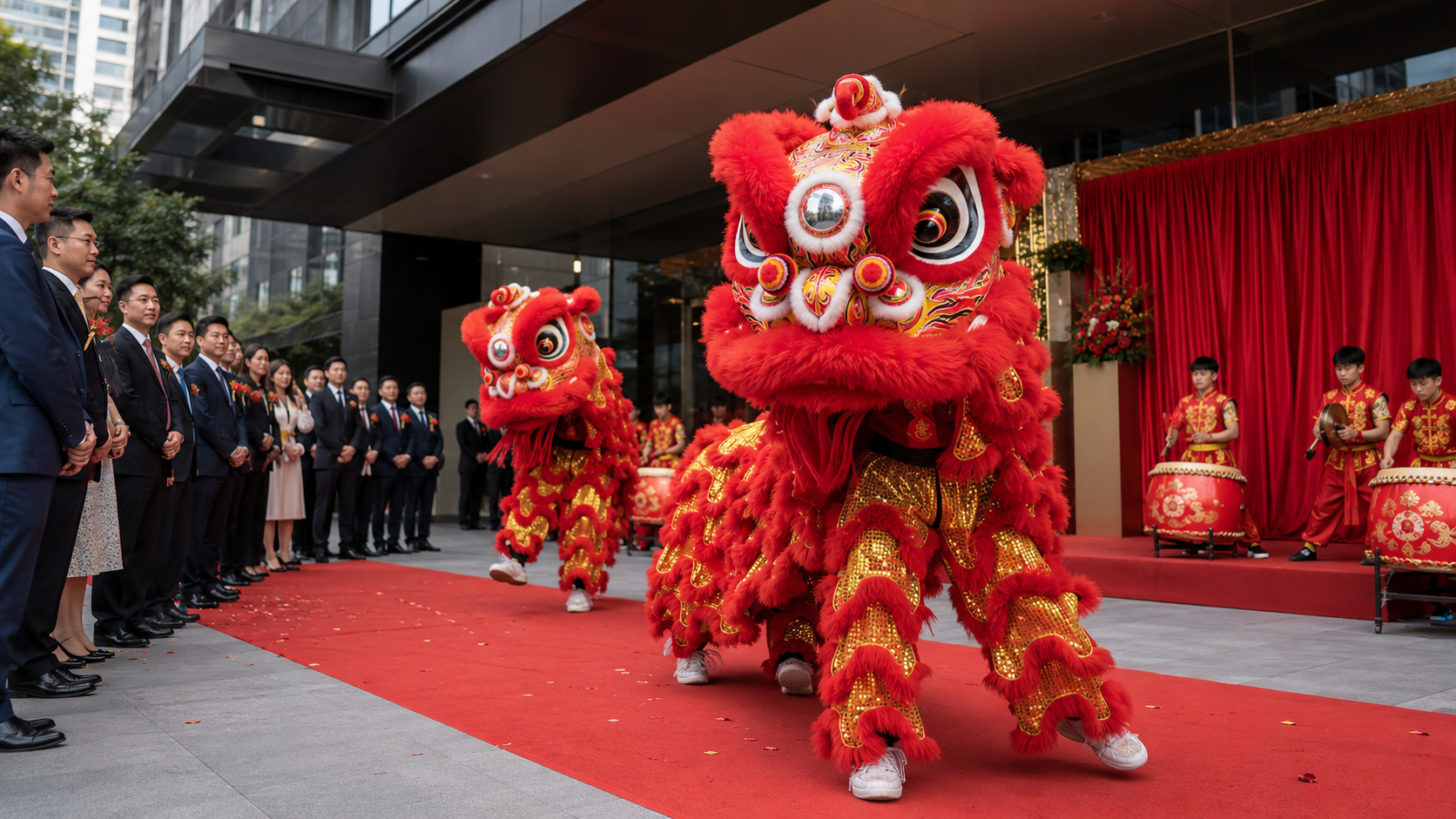 春季企业IPO庆祝舞狮怎么排？高规格仪式7步流程