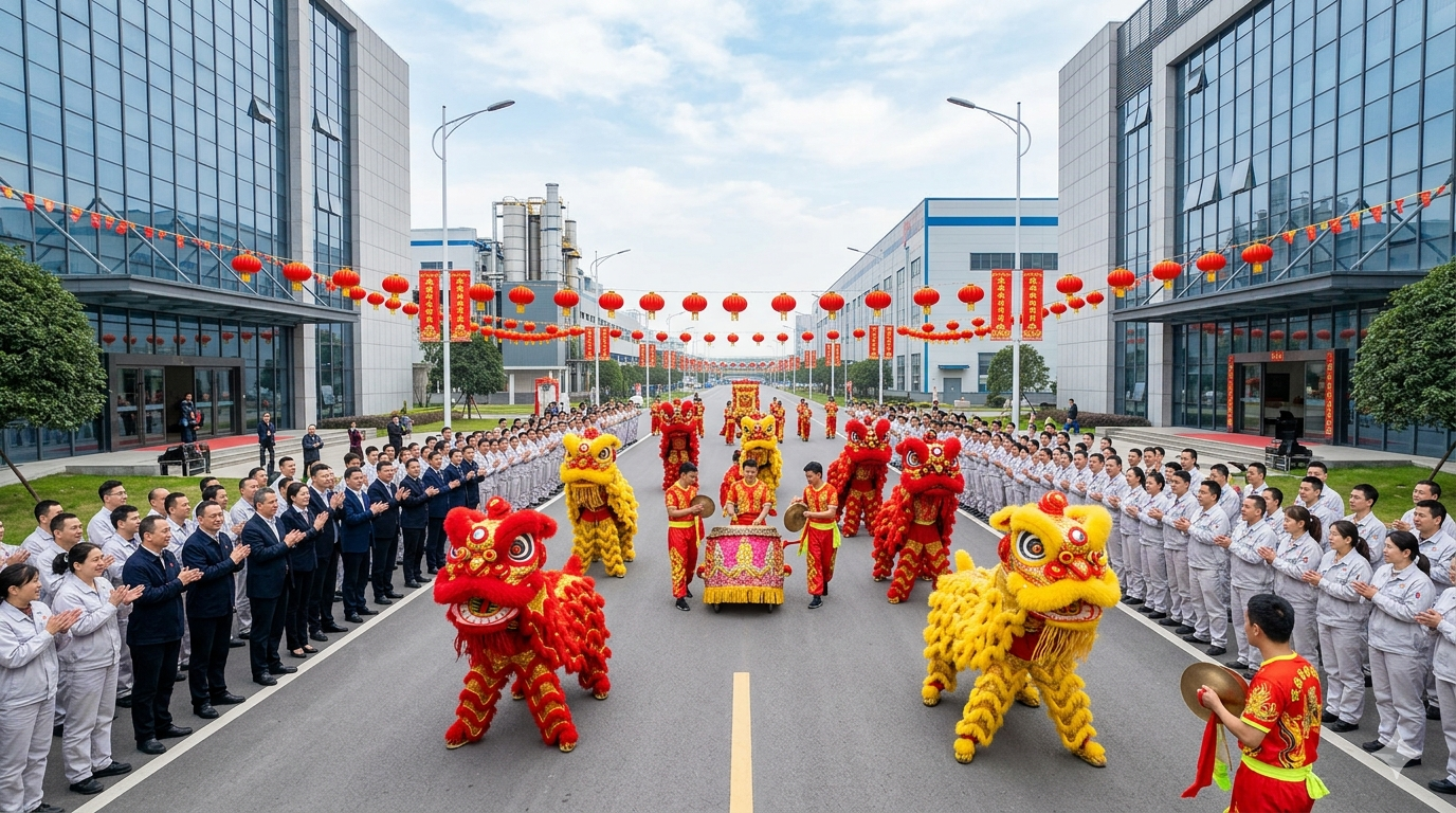 成都工厂园区春节舞狮巡游怎么排？动线/安全/时长指南