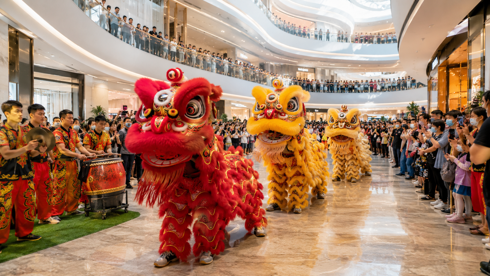 成都金牛区商场舞狮巡游怎么找队伍？挑选+报价指南