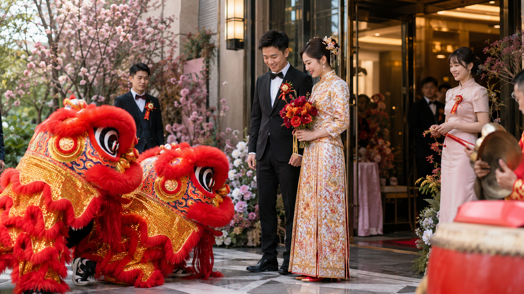 春婚醒狮迎亲要不要提前彩排？彩排清单+时间安排